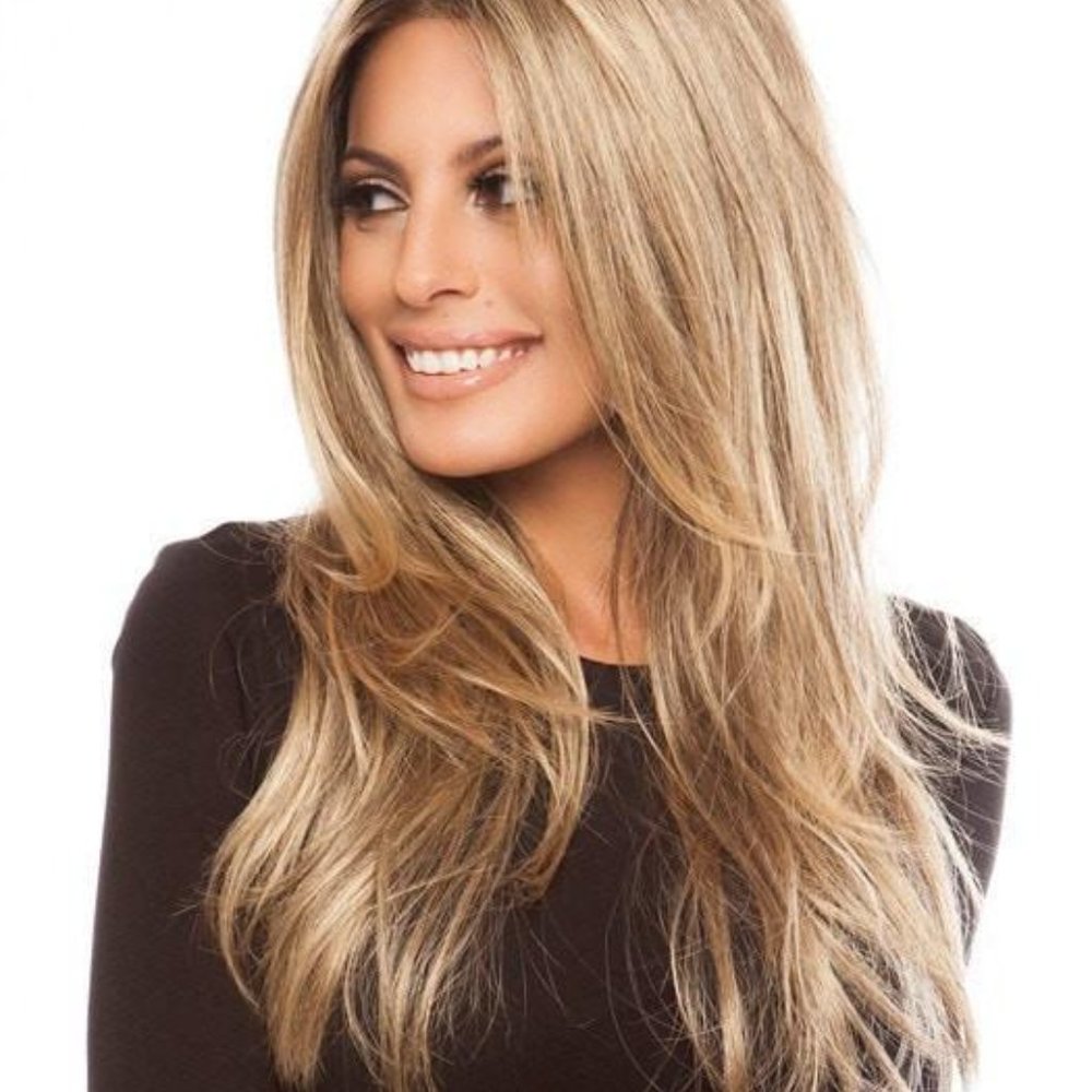 Jon Renau Zara Long Wig Medium Ash Blonde Large Cap